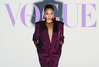 Zoe Saldana sexy for Vogue