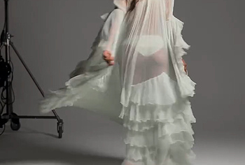 Zoe Saldana sexy for Vogue