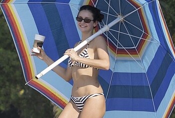 Nina Dobrev bikini pics