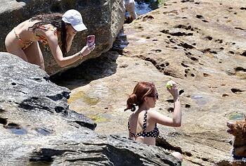 Brittany Hockley in bikini